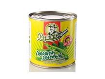 Горошек зеленый консервированный "Хозяин Барин"